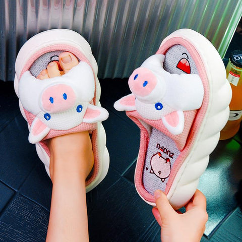 Shoes Funny Animals Thick Sole Shoes Girls-BS01171-Veeddydropshipping