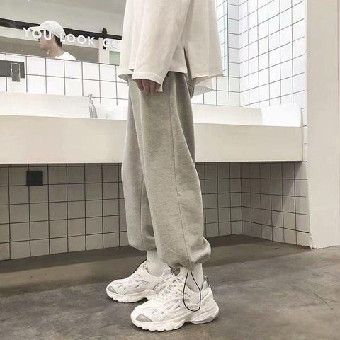 Casual Trousers Black Cargo Pants Design Slimming-MF00421-Veeddydropshipping