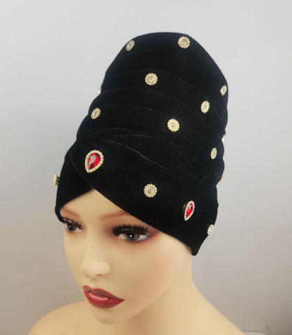 African Bonnets Women Head Wrap-Veeddydropshipping