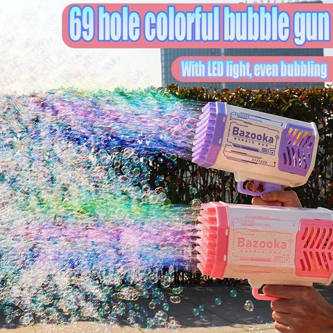 Hole Gatling Bubble Machine for Children Automatic-HA00593-Veeddydropshipping