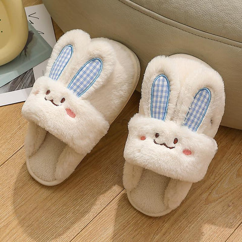 Rabbit Couples Winter Shoes Warm Plush Anti-slip-BS01169-Veeddydropshipping