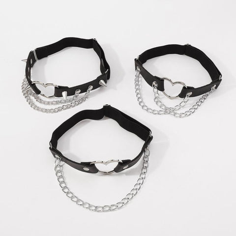 Women PU Leather Thigh Chain-WF01267-Veeddydropshipping