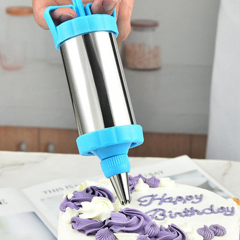 Cookie Syringe Sets Cake Cream Press Maker-HA01193-Veeddydropshipping