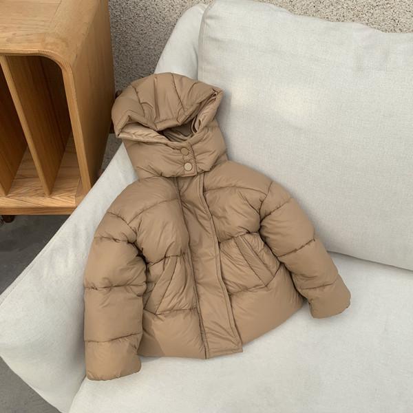 Winter Kids Parkas Korean Style Girls Fur Coat Hooide Boys-Veeddydropshipping