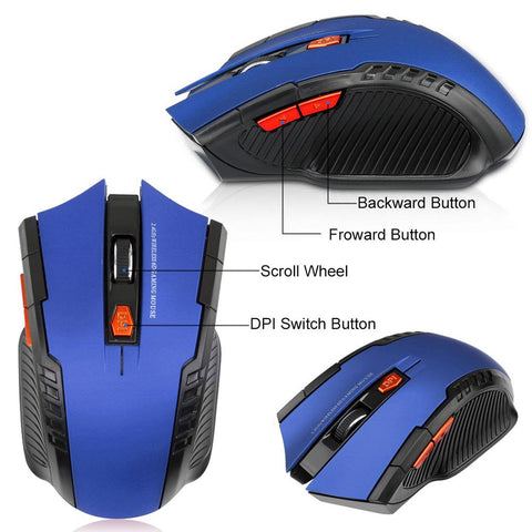 Wireless Mouse Optical Mice with USB -CO00022-Veeddydropshipping