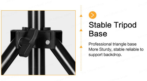 Photography Photo Studio T-Shape Backdrop Background Stand Frame Support System Kit -CE00338-Veeddydropshipping