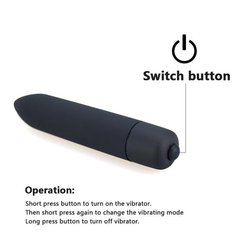 Mini Bullet Vibrator Vaginal Massage Dildo Vibrador Sex Toys -BH01237-Veeddydropshipping