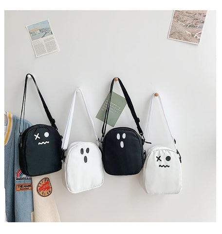 Kawaii Women Canvas Bag Cartoon Harajuku Chic Ins Shopper Bag-BS00393-Veeddydropshipping