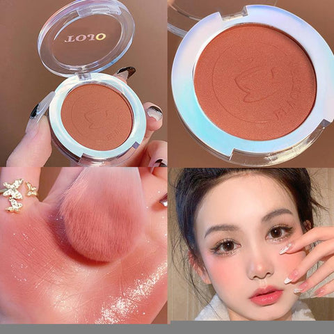 Shimmer Blush Powder Palette Cheek Rouge Makeup-BH00719-Veeddydropshipping