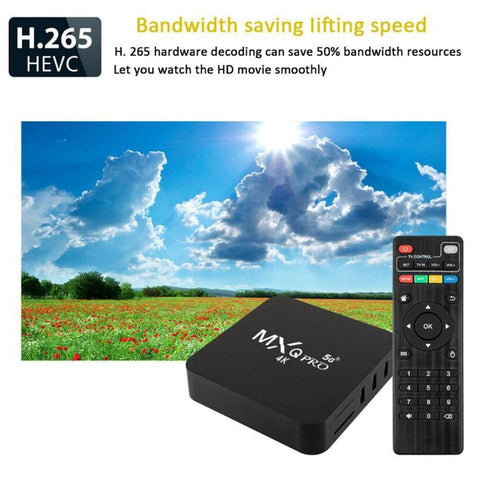 Android 11.0 TV Box S905L 4K 2.4G&amp;5G WiFi 8GB RAM 128GB ROM-CE00778-Veeddydropshipping