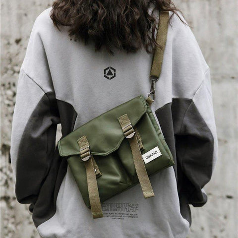Shoulder Bag Motorcycle Wind Tooling Men and Women-BS00486-Veeddydropshipping
