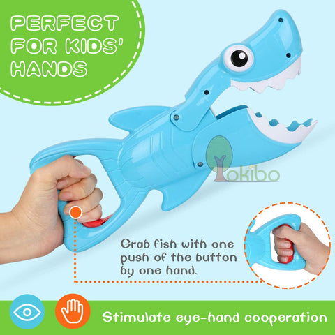 Baby Bath Toys for Kids Shark Grabber Bath Toy Set Bathtub Toy-TB00529-Veeddydropshipping