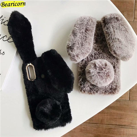 Soft Plush Case For Huawei P40 P30 P20 P10 P9 P8 Lite E 2017 P Smart Z S Pro-PA00264-Veeddydropshipping
