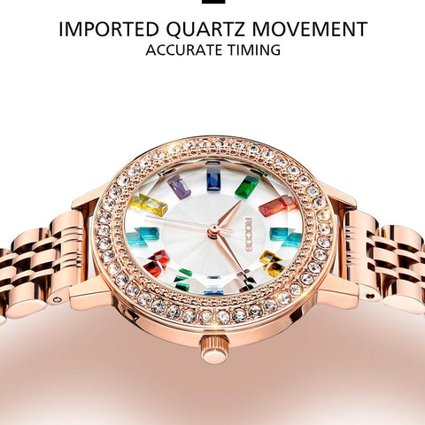 Luxury Elegant Watch for Women Quartz Diamond Wristwatch -JW01011-Veeddydropshipping