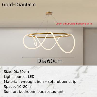 Led Tube Ceiling Chandelier-TI00420-Veeddydropshipping