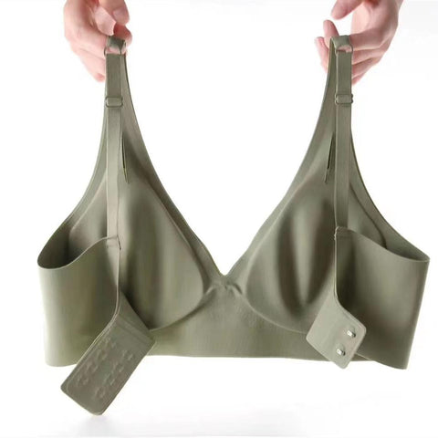 Seamless Ladies Underwear V-neck-WF00741-Veeddydropshipping