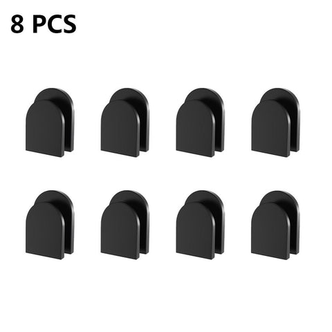 8Pcs/Lot Car USB Cable Holder Hooks Organizer Storage Hanger for Headphone Key Storage-PA00947-Veeddydropshipping
