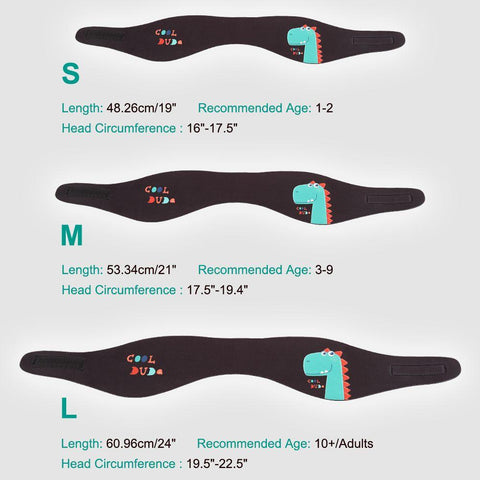 MoKo Swimming Headband for Kids Adults Children Neoprene Cute Swimmers -OS00102-Veeddydropshipping