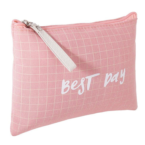 Fashion Portable Female Zipper Toiletry Cosmetic Beauty-BS00550-Veeddydropshipping
