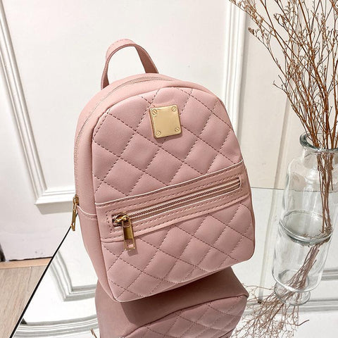 Multi-Function Ladies Phone Pouch Pack Ladies School Backpack Shoulder-BS00022-Veeddydropshipping