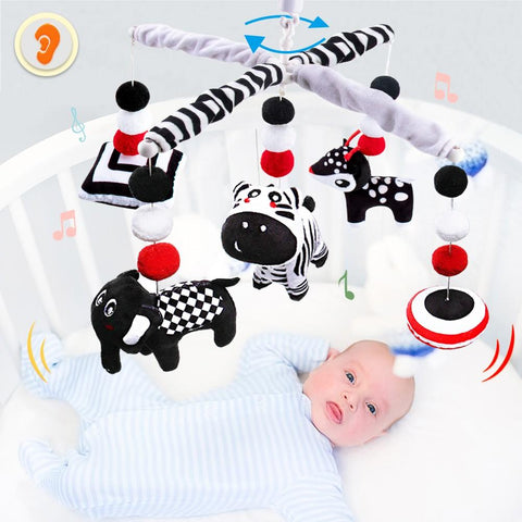 teytoy My First Baby Mobile, Montessori Black and White Mobile Crib Toys-TB00502-Veeddydropshipping