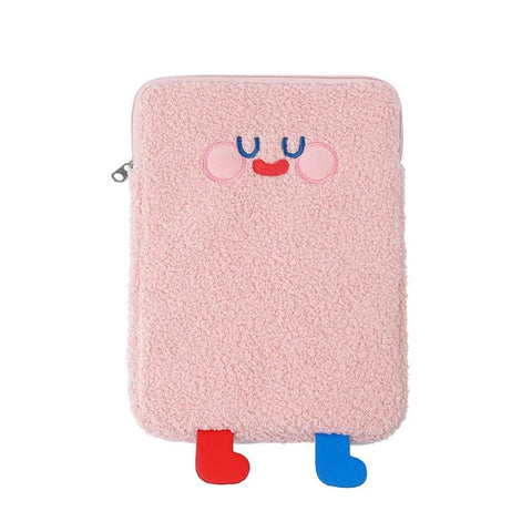 Bag Case Sleeve Cute Cartoon Plush Laptop Cover Pocket-BS00456-Veeddydropshipping