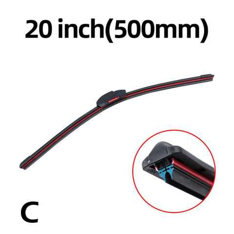 Car Windshield Wiper Blades Universal Water Repellent Wiper Blades-AM00203-Veeddydropshipping