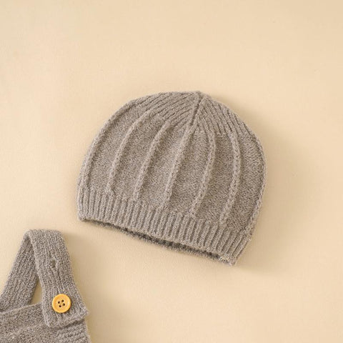 Newborn Baby Romper Knitted Infant Girl Boy Jumpsuit Solid-TB00312-Veeddydropshipping