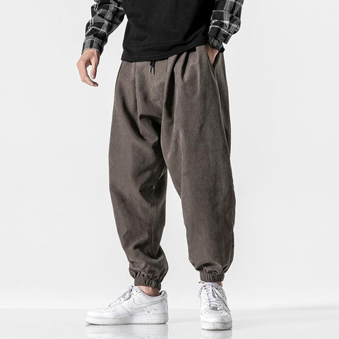 Hip Hop Streetwear Fashion Jogger Harem Trousers-Veeddydropshipping