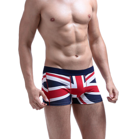 Cotton Underwear Boxers Man Intimates Boxer British Style mens-MF01483-Veeddydropshipping