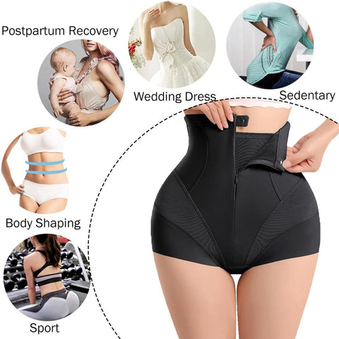 Women Body Shapewear Panties High Waist-WF00929-Veeddydropshipping