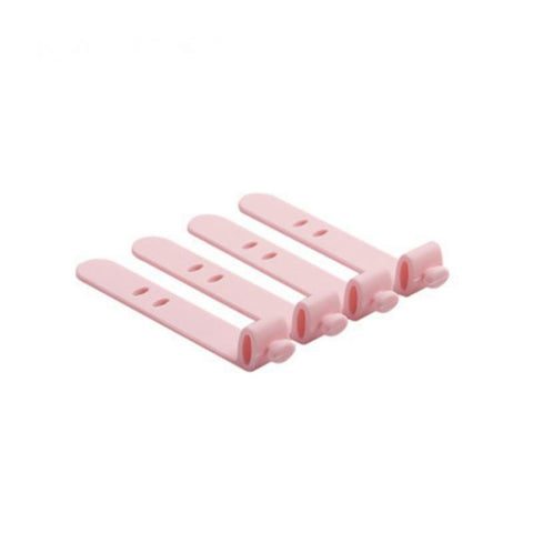 4 PCS Universal Cable Management Wire Cord Fixer Charger Organizer New Phone Cable Winder-PA00866-Veeddydropshipping