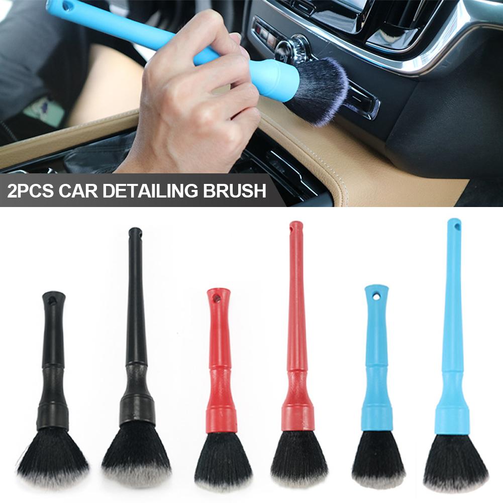 2PCS Car Detailing Brush Auto Wash Accessories Car Cleaning Tools-AM00365-Veeddydropshipping