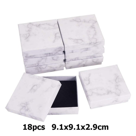 Marble Jewelry Box Carton Packaging Display Box Gifts Jewelry -JW01673-Veeddydropshipping