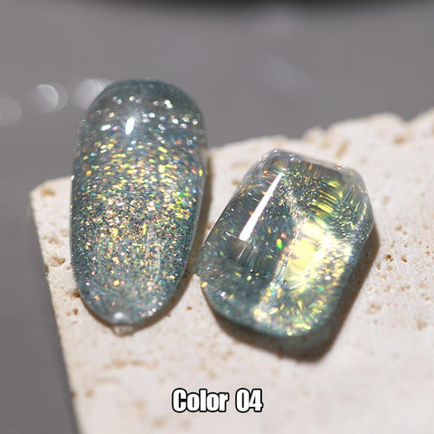 9 Color Glitter Chips Diamond Gel Nail Polish Sparkling Nail Art Gel-BH01006-Veeddydropshipping