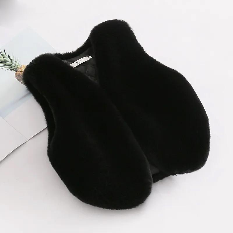 Baby Children Vest Outerwear Boys Girls Faux Fur Waistcoat-Veeddydropshipping