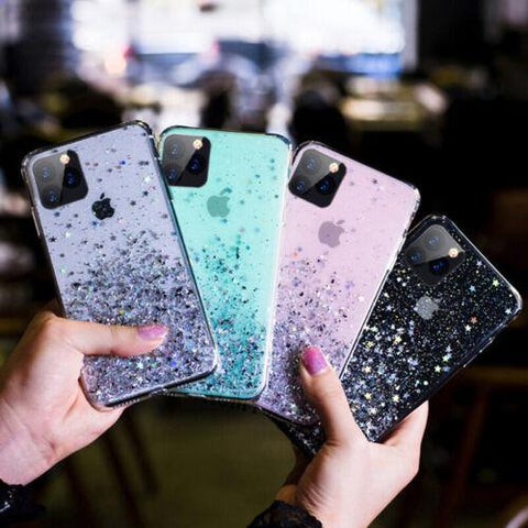 Bling Glitter Sparkle Hard Case Cover For iPhone 14 Pro Max 12 13 11 X XS XR 7 8-PA00149-Veeddydropshipping