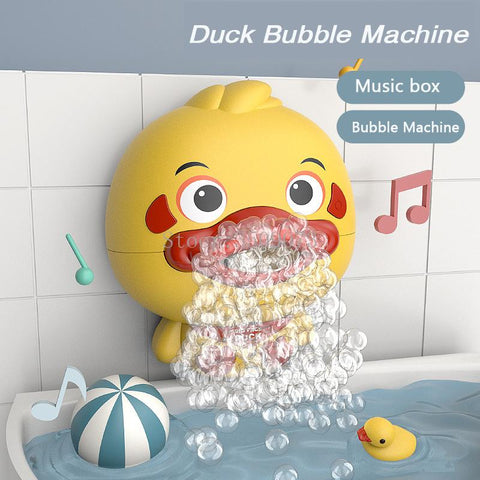 Baby Bath Toys Electronic Bubble Duck Water Game Bubble Maker Pool Swimming-TB00507-Veeddydropshipping