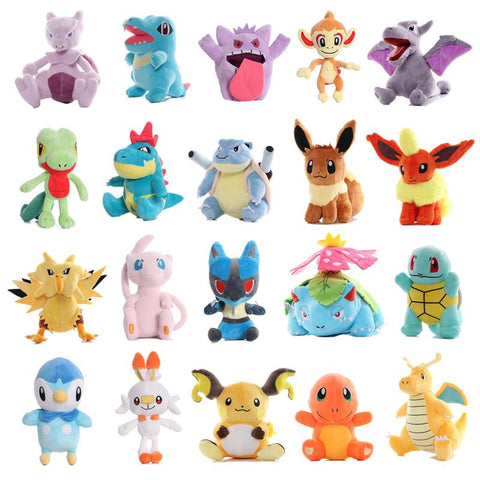 15-35cm Pokemon Plush Toy Anime Figure Pikachu Charizard Mewtwo-TB01577-Veeddydropshipping