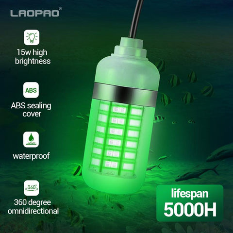 12V LED Fishing Light 108pcs 2835 Waterproof Ip68 Lures Fish Finder Lamp-TI00962-Veeddydropshipping