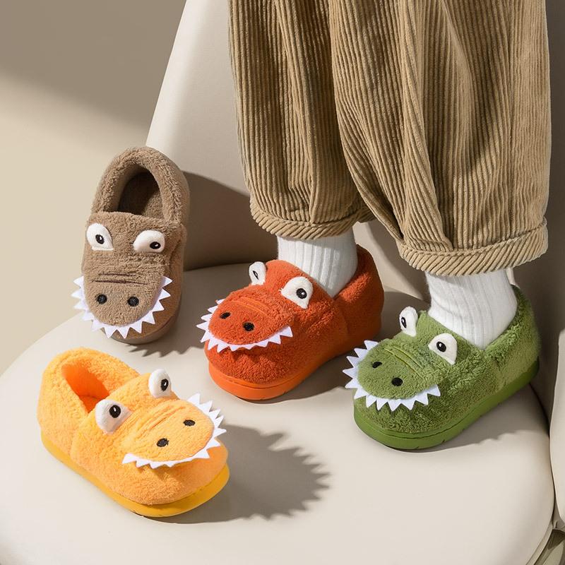 Non-slip Children Home Slippers Baby Warm Cotton Indoor Shoes-TB00184-Veeddydropshipping