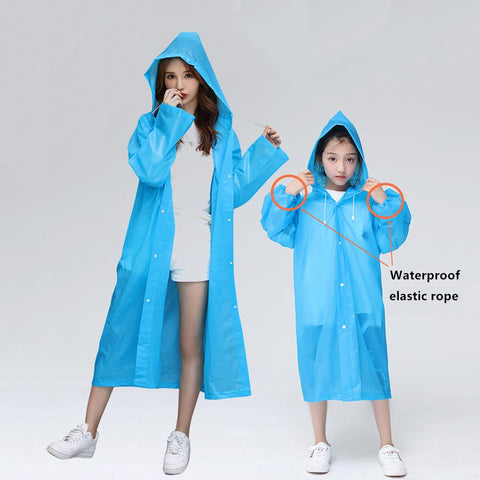 Children Raincoats Adult Raincoat Thickened Waterproof-HA00971-Veeddydropshipping
