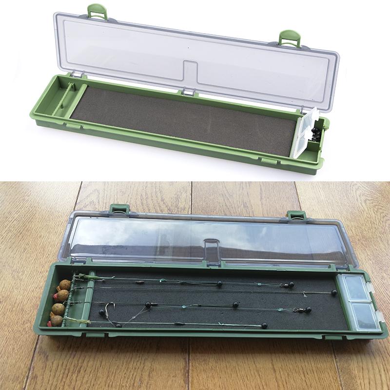 1 Pc Carp Fishing Tackle Box Stiff Hair Rig Board with Pins Carp Fishing Rig Box-OS00505-Veeddydropshipping