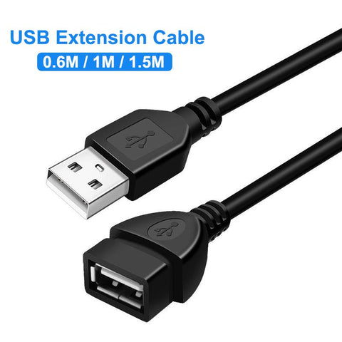USB Male to USB Female Cable USB 2.0 Cable USB Extension Cable USB-PA00414-Veeddydropshipping