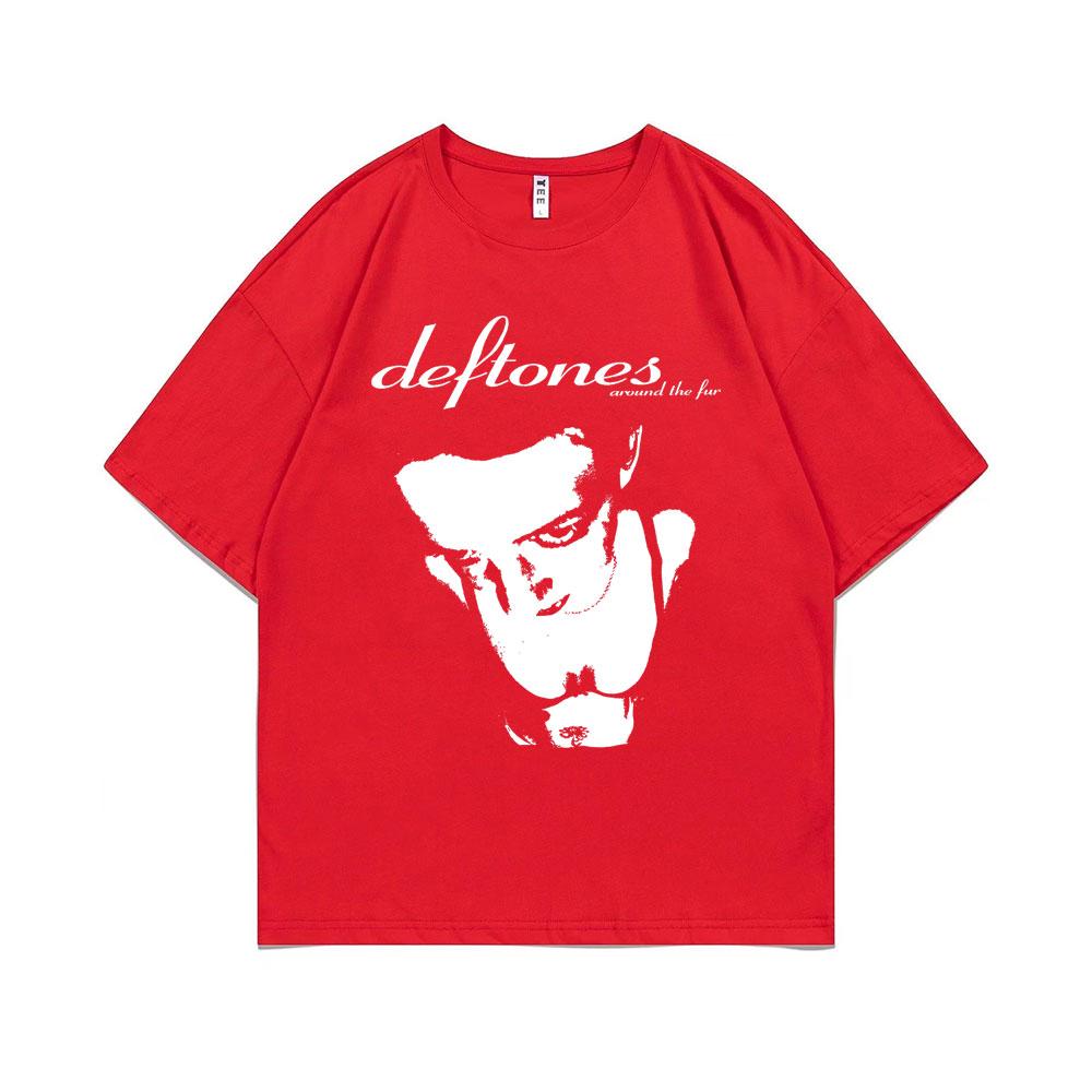 T-shirt Adrenaline T-shirt White Pony Deftones Merch Chino Moreno Diamond Eye-Veeddydropshipping