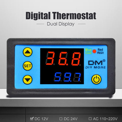 12V 24V 220V AC Digital LED Temperature Controller W3230 W3231 For Incubator-TI01025-Veeddydropshipping