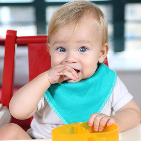 1Pc Baby Bandana Bibs Organic Cotton Baby Feeding Bibs for Drooling and Teething-Veeddydropshipping-3
