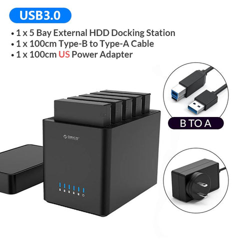 Hard Drive Docking Station Enclosure Case-CO00972-Veeddydropshipping