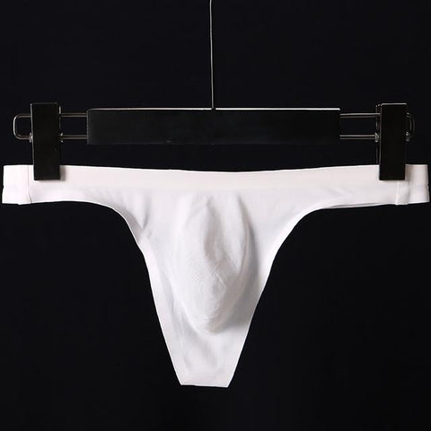 Stretchy Briefs Breathable Thong T-Back Male Underpants Seamless-MF01657-Veeddydropshipping