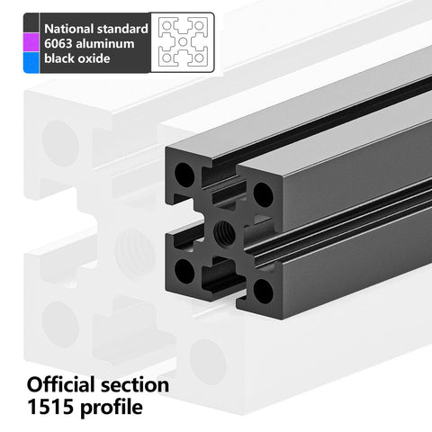 Upgrade 1515 aluminum extruded profile frame kit VORON 0.1 0.2 3D printer alloy frame bracket-Veeddydropshipping
